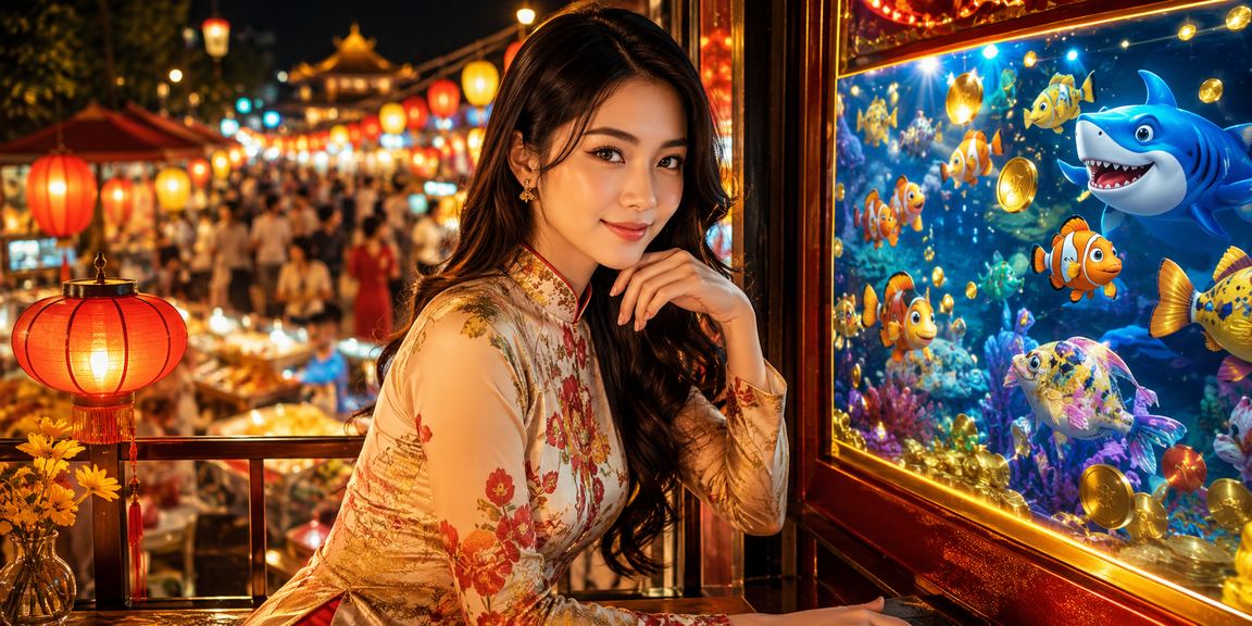 Góc cà phê Hà Nội với người dùng thư giãn chơi bắn cá trên điện thoại trong buổi sáng bình yên