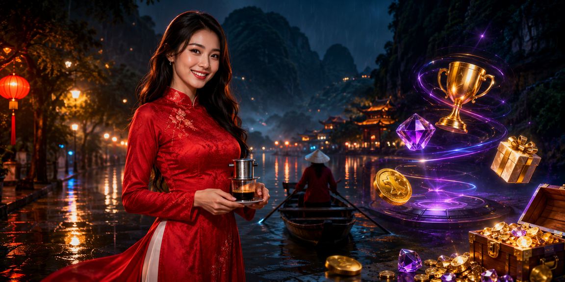 Người chơi esports tại Ninh Bình theo dõi kết quả cược và nhận thưởng trên điện thoại – hình ảnh áo dài truyền thống